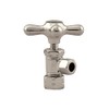 Westbrass Cross Handle Angle Stop Shut Off Valve, 1/2" Copper