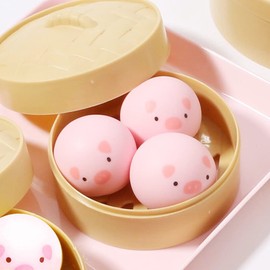 Squeeze Toys Vent Ball Pink Pig Slowly Rising Toys Stress Ball