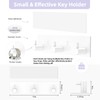 VIS'V Key Holder Wall Mount, Small Self Adhesive Key Hanger