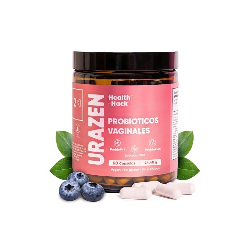 Probióticos Mujer | Con Lactobacillus + Prebióticos + Inulina |