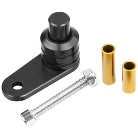 Universal Parking Brake Switch with Brake Lock for Hill Parking Auxiliary Lock One-Touch Brake Easy Installation Stable Brake Lever Lock Replacement Motorcycle Parts Compatible with NMAX 155/125
