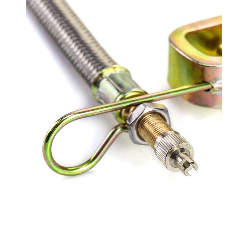 QWORK® Valve Extension for Car RV Truck Trailer, 7" /