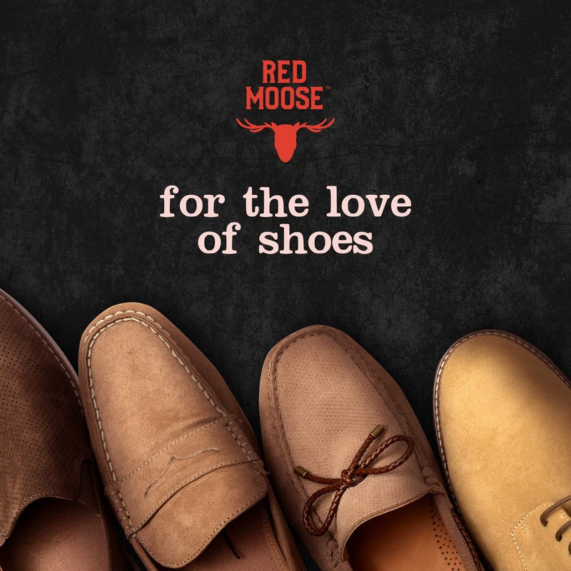 RED MOOSE 5‑Piece Suede & Nubuck Shoe Care Kit –