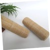 CAXUSD 1pc Natural Cattail Pillow Cylinder-Shaped Cervical Neck Pillow for