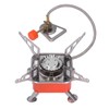 Foldable Camping Stove Stainless Steel Aluminum Alloy Portable Backpacking Stoves