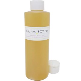 VIP: Usher - Type For Men Scented Body Oil Fragrance [Flip Cap - Gold - 8 oz.] - ID#25269