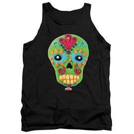 Play Doh Sugar Skull Unisex Adult Tank Top for Men and Women, Medium