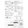 QINAIXQM Mortice Locks, Sliding Door Lock, Square Lock Cylinder, Pocket