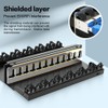 Enmane 12 Port Patch Panel Blank Keystone Patch Panel Shielded