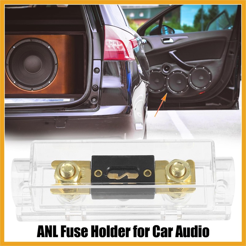 Partuto Car Audio 0 4 8 Gauge Inline ANL Fuse