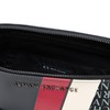 A | X ARMANI EXCHANGE Dylan Belt Bag, Ebony/Cardinal