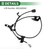 Motoforti ABS Wheel Speed Sensor ABS Sensor Anti-lock Braking System