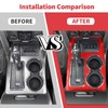 Jimen Compatible with Ford F150 2009-2014, Gear Shift Panel Cover