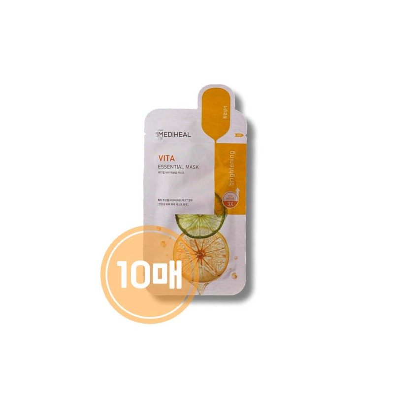Mediheal 메디힐 비타 에센셜 마스크 10매 Mediheal Vita Essential Mask