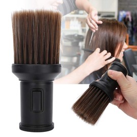 Mai Gifts Barber Neck Duster Brush, Hairdressing Salon Hair Removal Brush Professional Broken Hairbrush Haircut Special Cleaning Brush for the Face Neck (Black)