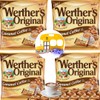 (PACK 4) Werther's Original Caramel Coffee Hard Candies - Bundle