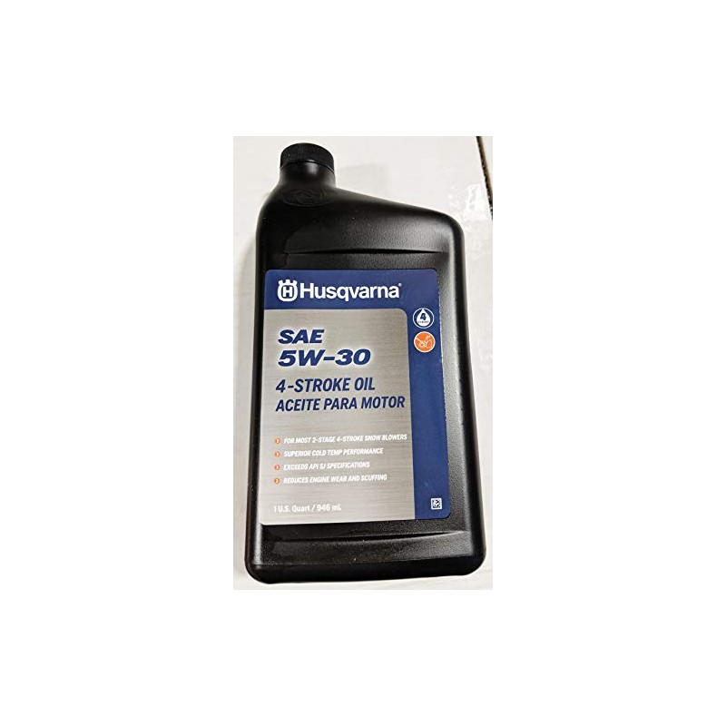 Husqvarna 32-oz 4-Cycle 5W-30 Snow Blower Engine Oil 593153503