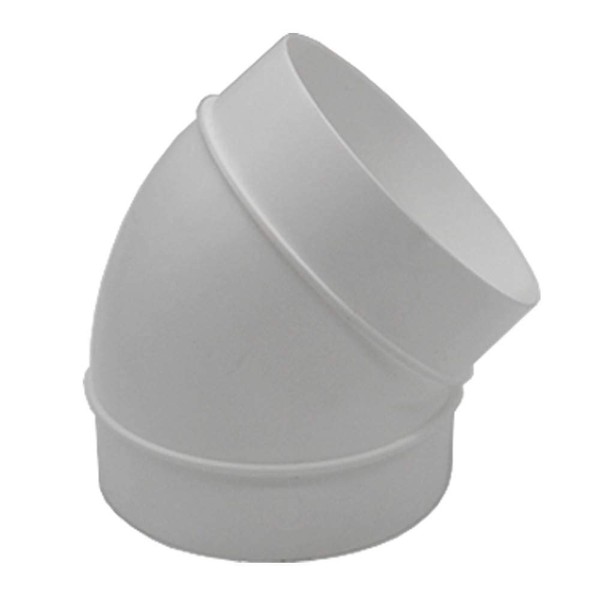 Kair 45 Degree Elbow Bend 100mm - 4 inch Round