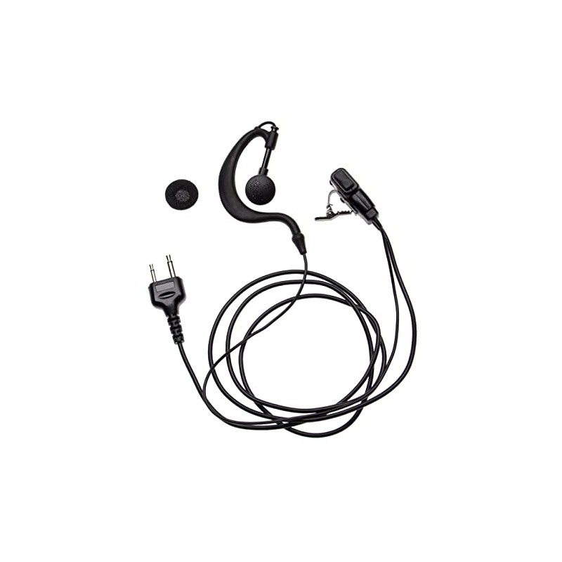 vhbw Headset Compatible with Icom IC-4088SR, IC-A15, IC-A15S, IC-E90, IC-F22SR,