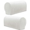 LERTREE 1 Pair Sofa Arm Slipcovers Elastic Sofa Armrest Protectors