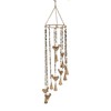 Deco 79 41456 Windchime, 7" W x 26" H, Gold