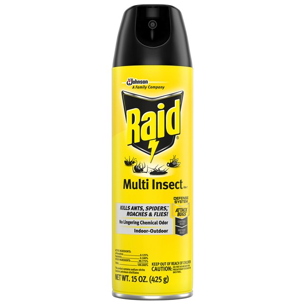 Raid Multi Insect Killer, 15 OZ