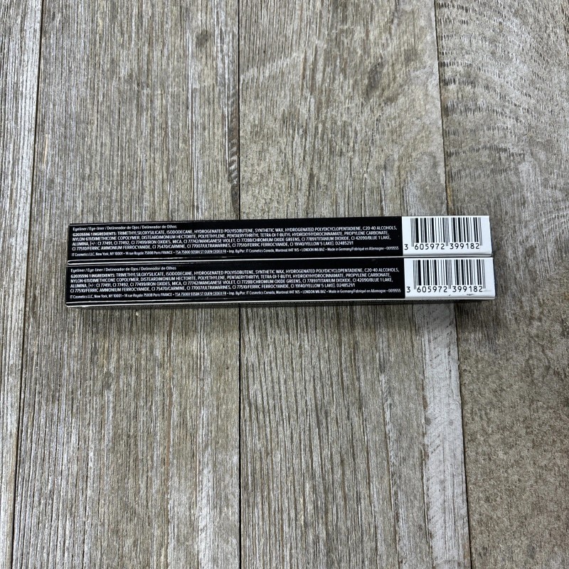 IT Cosmetics 2 Pack~Superhero No-Tug Sharpenable Gel Eyeliner - Mystic