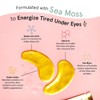 Hydrating & Illuminating Under Eye Masks-Vegan Reduce Dark Circles, Wrinkles