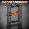 4-Tier Dumbbell Rack,1100LBS Weight Rack, Barbell Holder Bumper Plate Rack