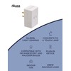 Westek Touch Lamp Control Dimmer Switch – Small Plug-In Device