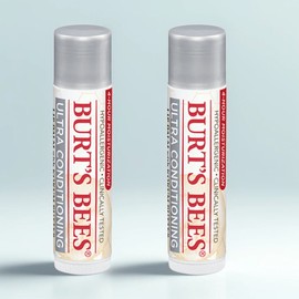 Burt's Bees Ultra Conditioning Lip Balm Kokum Butter, 4.25g, 2 pieces / 버츠비 울트라 컨디셔닝 립 밤 코쿰버터, 4.25g, 2개