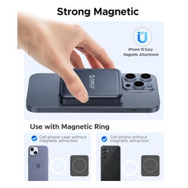 ORICO 1 TB Magnetic External SSD, 4K ProRes HDR Record and Store, USB3.1 Gen2(1000MB/s), USB3.2 Gen2*2(2000MB/s), Portable Solid State Drive, Compatible with USB-C Smartphone, Computer - A20PLUS