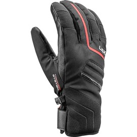 LEKI Falcon 3D Gloves, Black-Red, EU 9