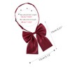 Allegra K Pre-Tied Bowknot Bow Tie for Women Adjustable Bowtie