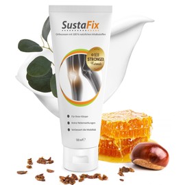 SustaFix Herbal Cream - Contains Historically Recognized Ingredients for Possible Improvements in Joint Wellbeing - High Quality Herbal Infusion - Herbal Based Ointment - 100 ml