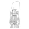 Oil Lamp Retro Appearance Iron Art Silver Kerosene Lamp with