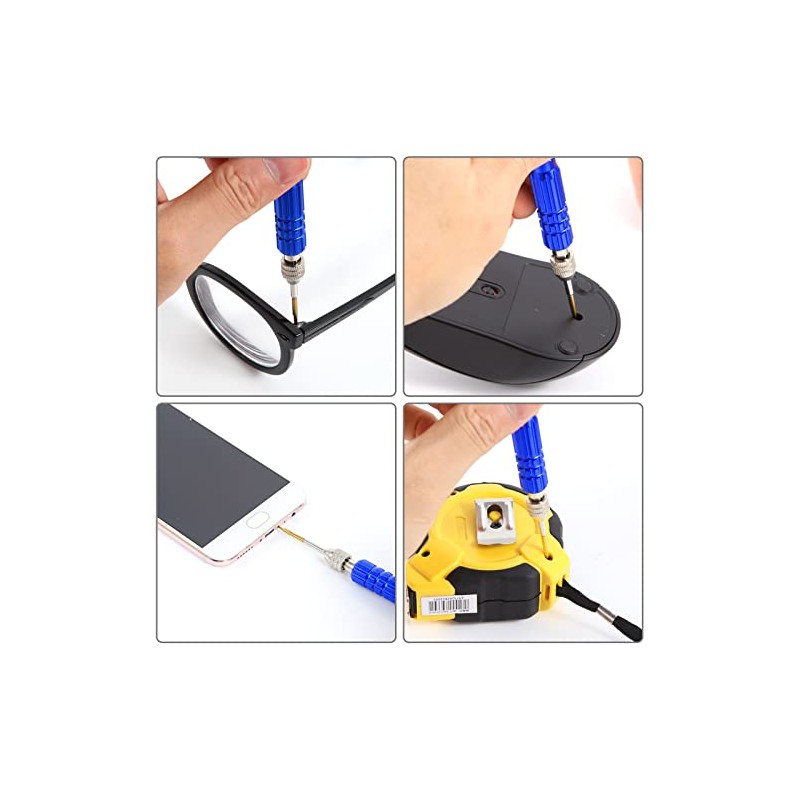 Small Screwdriver Watch Glasses Mini Set, Micro Precision Tiny Screwdriver