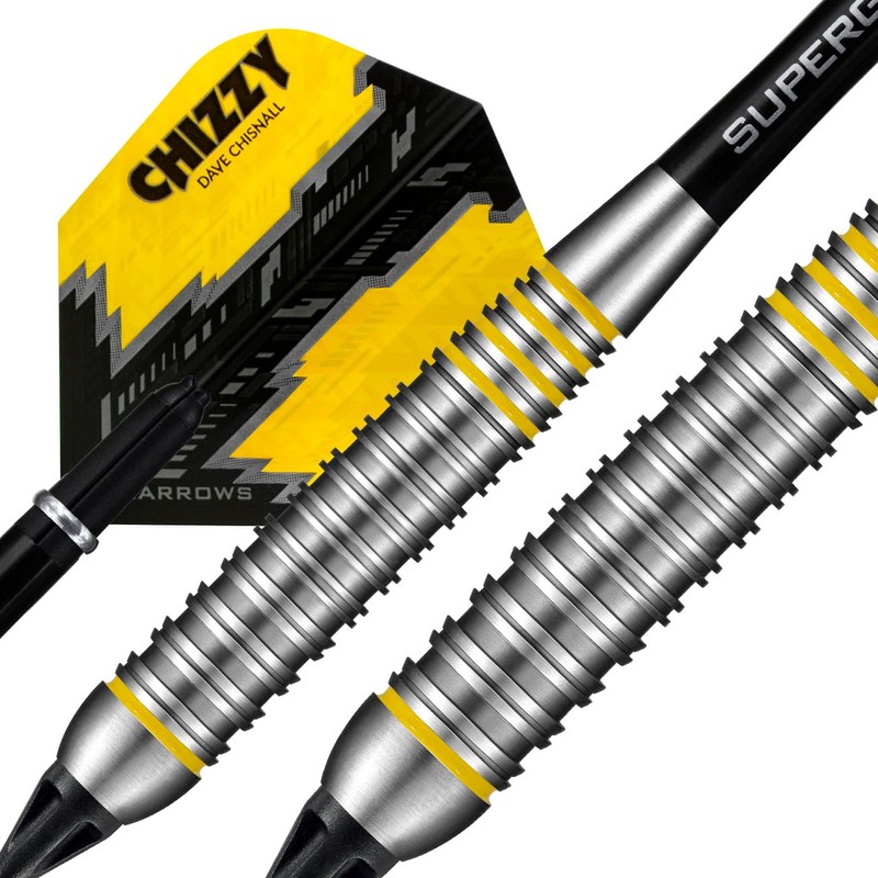 Harrows Soft Darts Dave Chisnall Chizzy Brass Tungsten Look Softtip