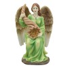 Ebros カラフル 座っているローマの天使 豊か 繁栄 ポジティブ エネルギー 像 高さ7インチ アブンジア