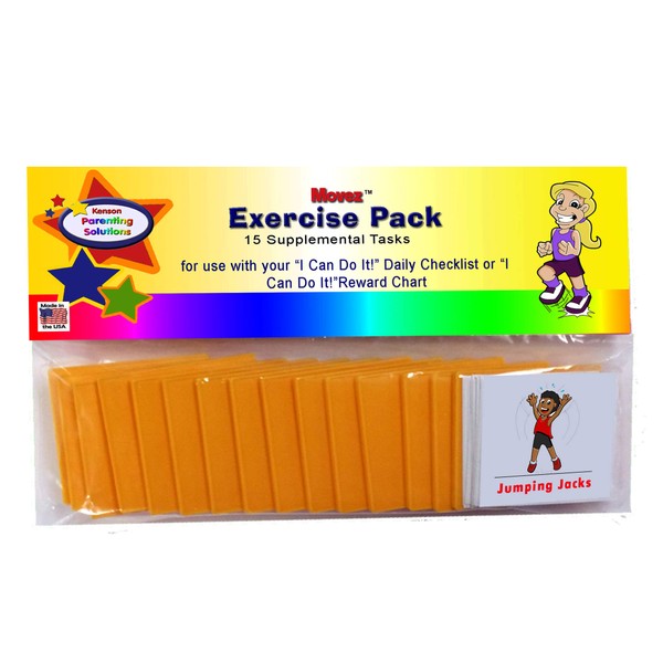 Kenson Kids Movez Supplemental Exercise Pack for The “I Can Do It!” Charts