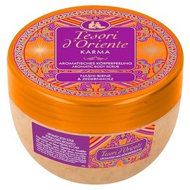 Tesori d'Oriente Karma Body Scrub, Aromatic Body Scrub, Wellness Rituals for Body and Senses, 300 ml
