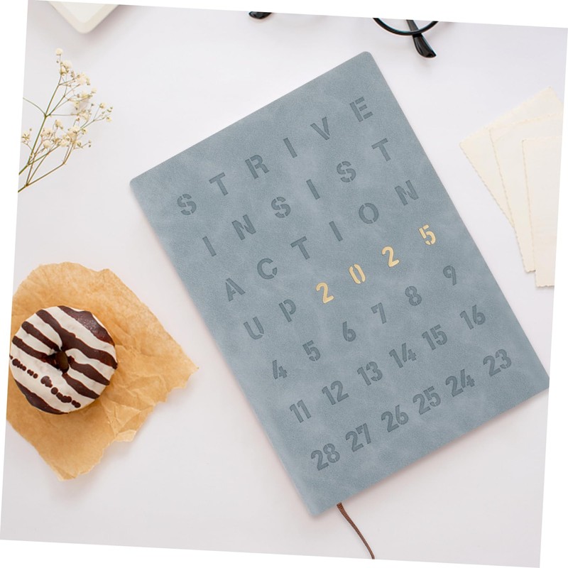 Gatuida Daily Workout Journal Blue Fitness Planner Notebook for Gym
