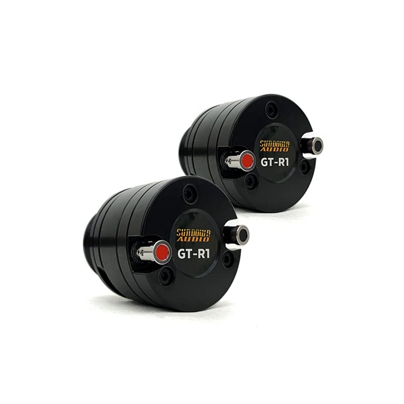 Sundown Audio GT-R1 100W RMS Aluminum Bullet Horn Super Tweeters,