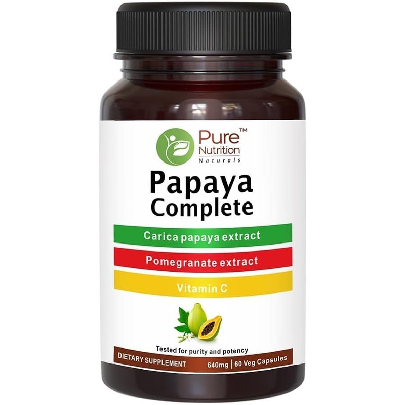 PURENUTRITION ME Pure Nutrition Papaya Complete - 500mg | 60