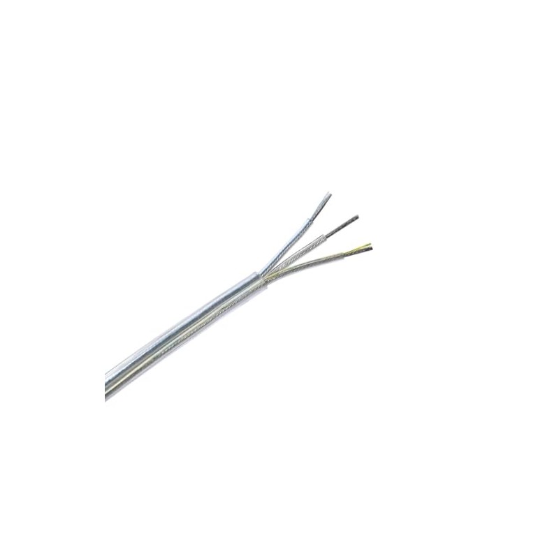 Xenterio Lamp Cable (Light Cable), Transparent, Flexible, 3 x 0.75