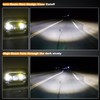 5x7 7x6 Headlights H6054 Headlights with Yellow Turn Signal White