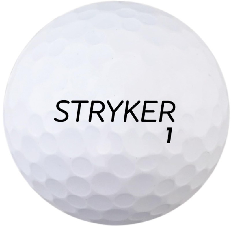 Zero Friction Stryker Golf Balls, One Dozen