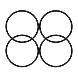 4 Pack WS03X10038 O-Ring for GE Water Filter Housing Gasket Seal Compatible with GE GXWH01C, CXWH08C, GXWH20F, GXRM10, GX1S01R & KWGE25RG – Leak-Proof Replacement 2.5" Under-Sink Filtration Systems