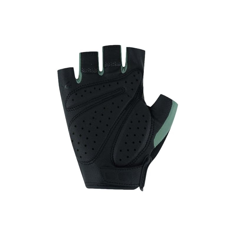 Roeckl Davilla Women's Cycling Gloves Short Green 2023: Size: 8.5