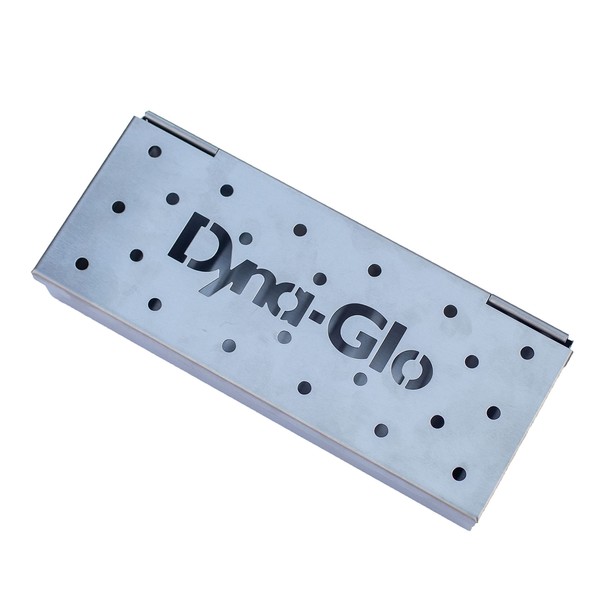 Dyna Glo DG9SB-D Stainless Steel Hinged SS Smoker Box, Silver